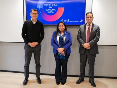 Estudiantes de Ingeniería en Control de Gestión participan en interesante charla: "Por un Chile sin Economía Ilícita" 
