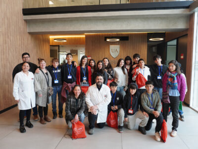 Colegio de Algarrobo visitó el Centro de Investigación e Innovación en el marco de la Noche Iberoamericana de los Investigadores