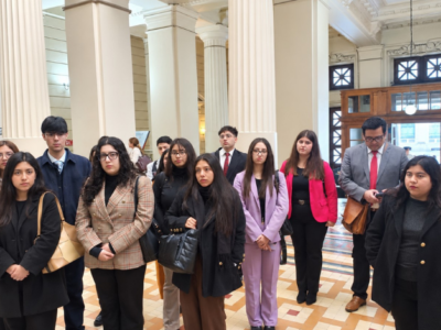 Estudiantes de la Clínica Jurídica visitaron la Corte Suprema y la Corte de Apelaciones de Santiago