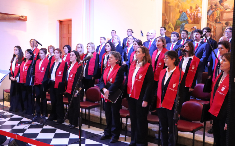 Coro UA -Jubilate Deo- inició gira con su presentación 