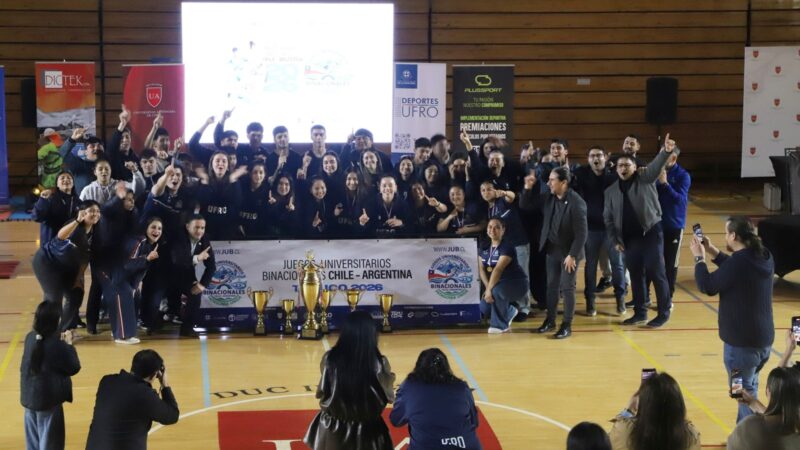 Juegos Universitarios Binacionales “Patagonia Unida” cierran su primera edición y proyectan continuidad en Argentina