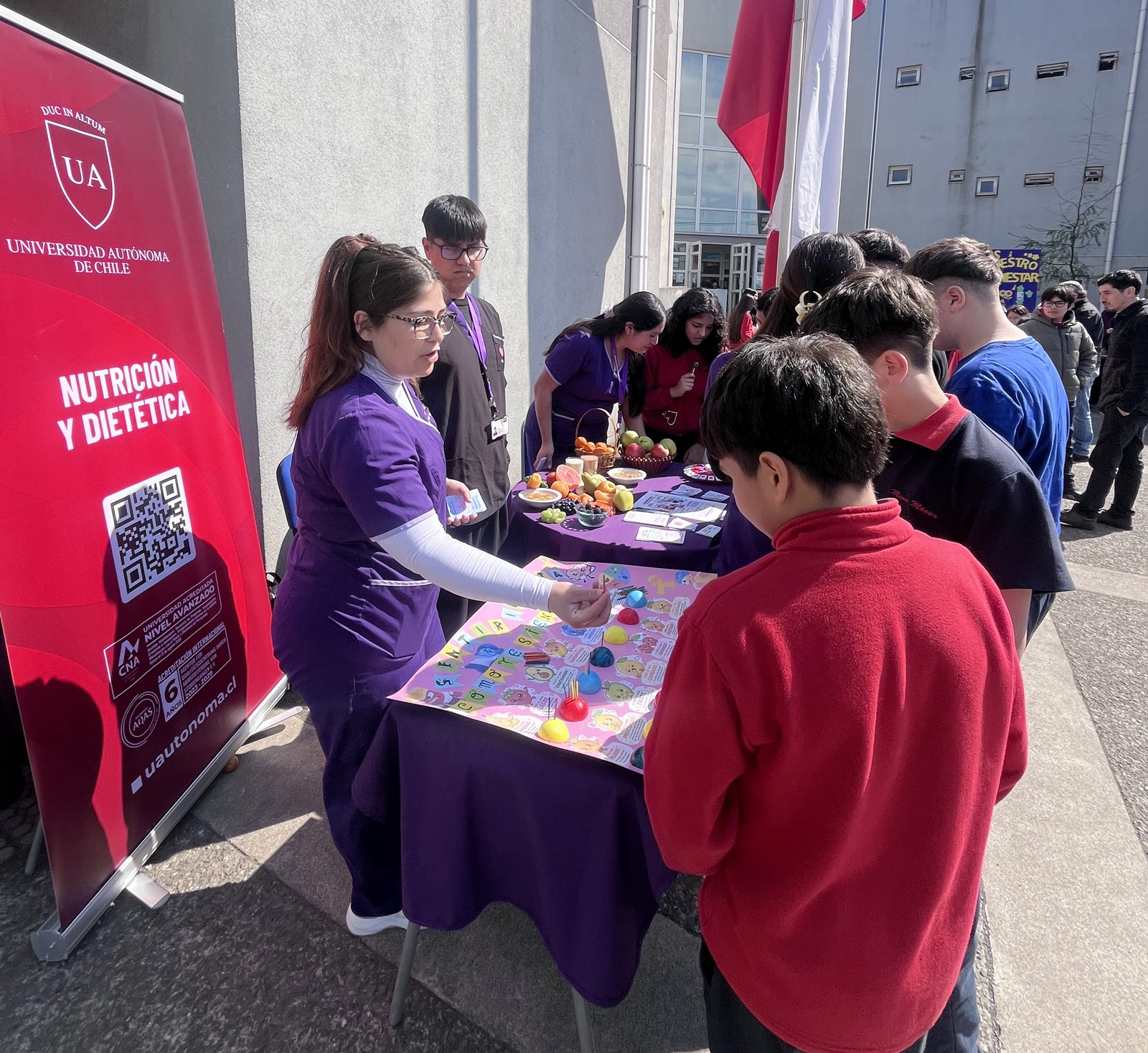 FOTO estudiantes de nyd en jornada de salud 1