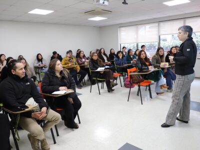 Sostenibilidad y RSU de la Sede Talca fortalece la gestión de programas de protección infantil en el Maule