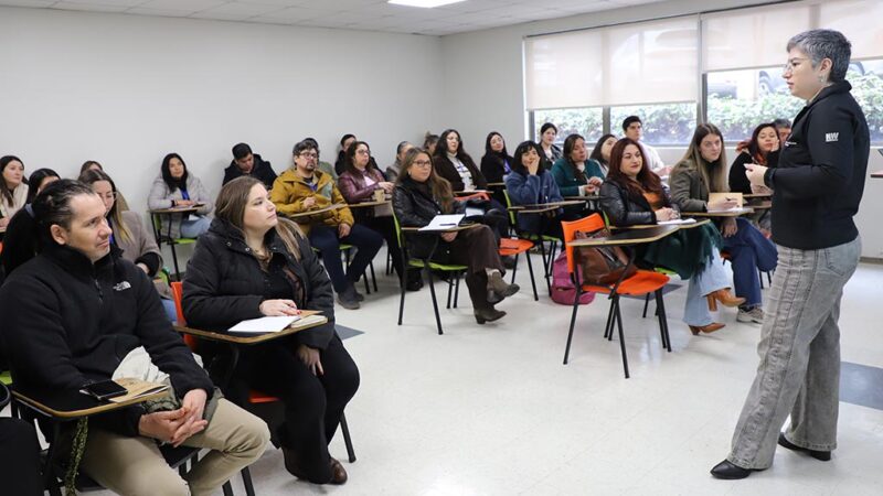 Sostenibilidad y RSU de la Sede Talca fortalece la gestión de programas de protección infantil en el Maule