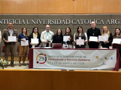 Experiencias de Aprendizaje más Servicio de la Sede Talca destacan en seminario internacional en Argentina