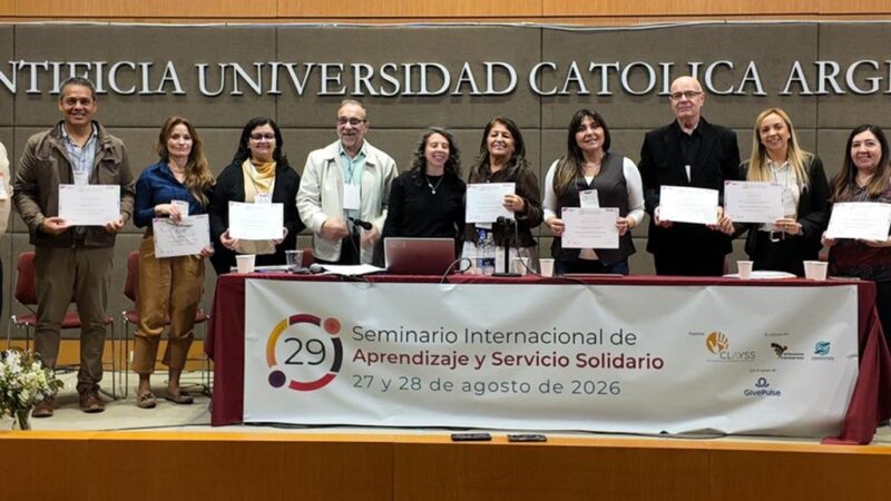 Experiencias de Aprendizaje más Servicio de la Sede Talca destacan en seminario internacional en Argentina