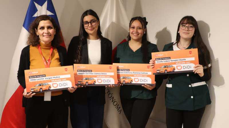 Estudiantes del Campus El Llano Subercaseaux recibieron Beca de Movilidad Didi – UAlumni 2026 