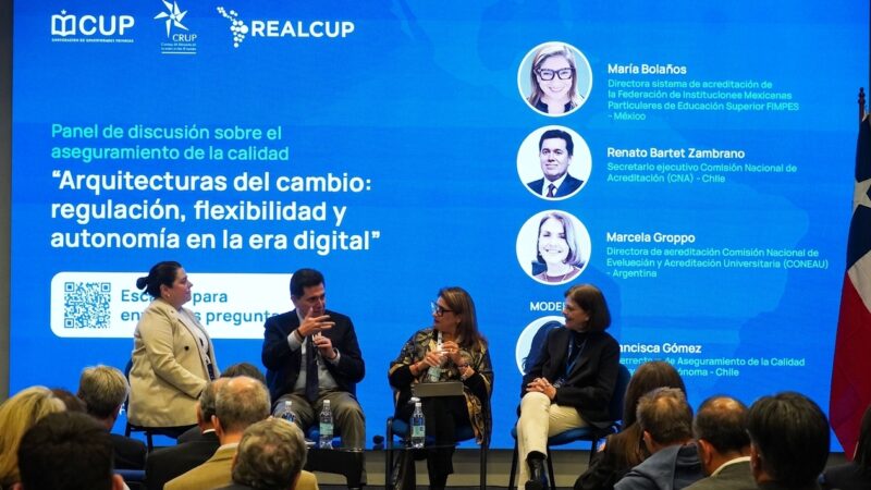 Universidad Autónoma de Chile participó de encuentro internacional sobre los desafíos del aseguramiento de la calidad en la educación superior