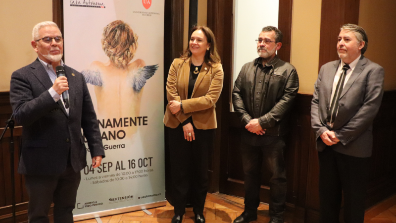 Universidad Autónoma de Chile presenta “Divinamente Humano” la nueva exposición de Marcelo Guerra 