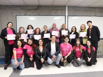 Proyecto Check cierra tercera versión de acompañamiento a mujeres con cáncer en Temuco