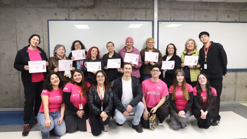 Proyecto Check cierra tercera versión de acompañamiento a mujeres con cáncer en Temuco