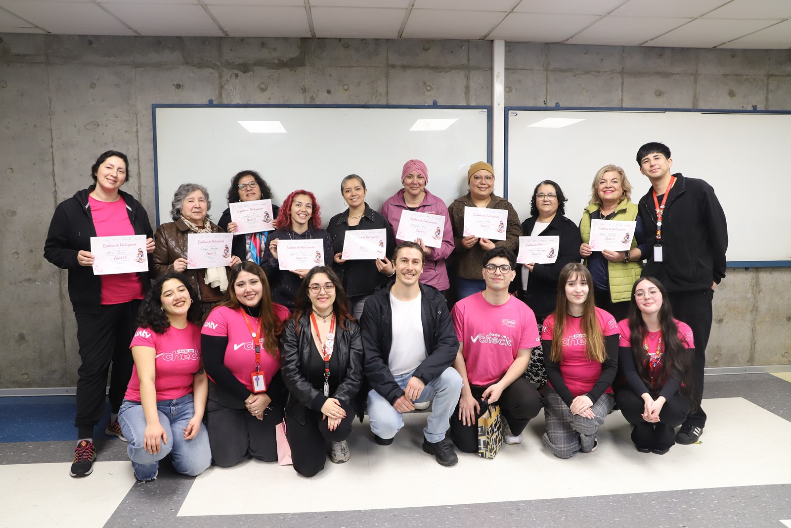 Proyecto Check cierra tercera versión de acompañamiento a mujeres con cáncer en Temuco