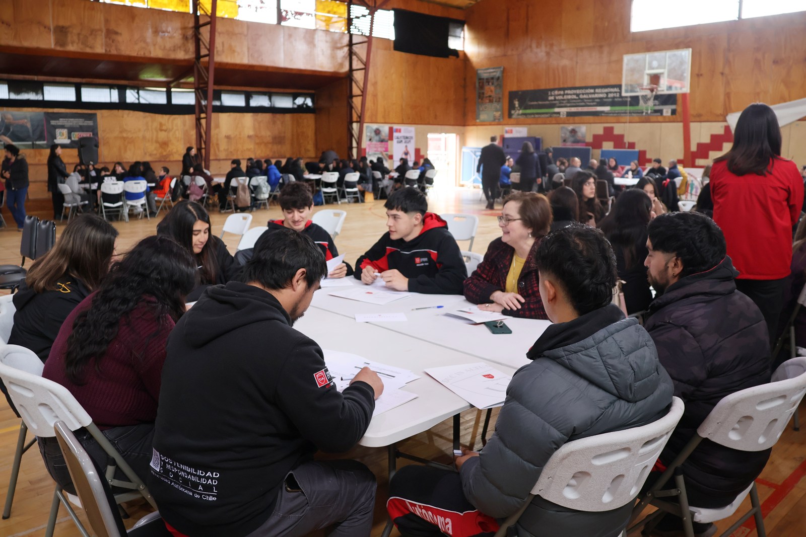 FOTO reunion comunidades educativas en galvarino 1