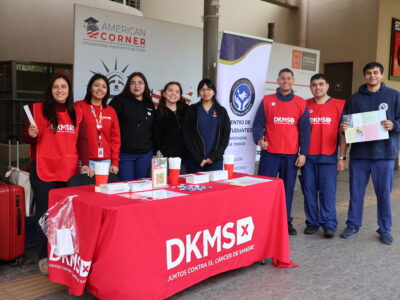 Estudiantes de Enfermería motivaron a la comunidad universitaria a sumarse al registro de potenciales donantes DKMS
