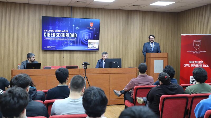 Ingeniería Civil Informática realizó Ciclo de Charlas de Ciberseguridad en Sede Talca