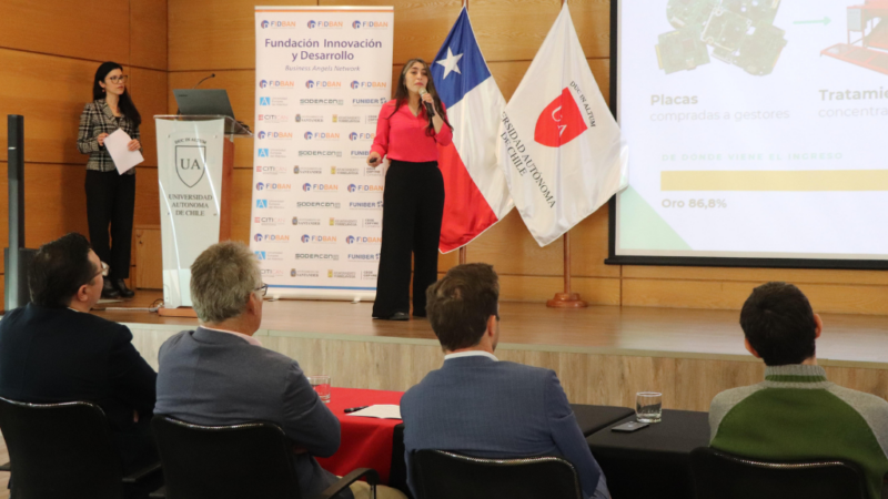 Universidad Autónoma de Chile fue sede del “Demo Day” de la Fundación Innovación y Desarrollo Business Angels